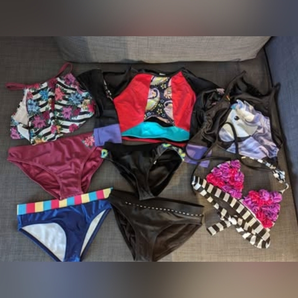 Limeapple girls swim separates size 4 to 8 - Picture 1 of 1